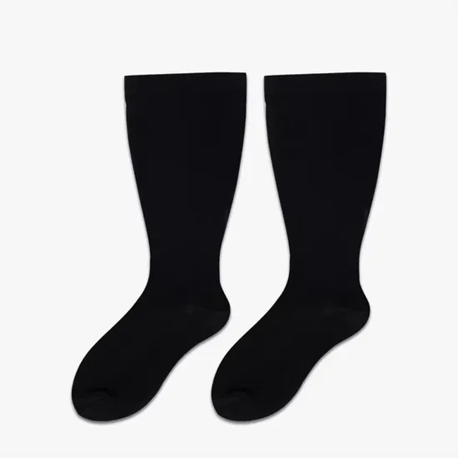 Compression Socks 6XL for Plus Size Ankles and Extra Wide Calf - Bulk Knee High Socks with 20-30mmhg