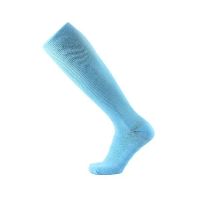 Custom Mens Knee High Nylon Compression Sport Football Soccer Socks