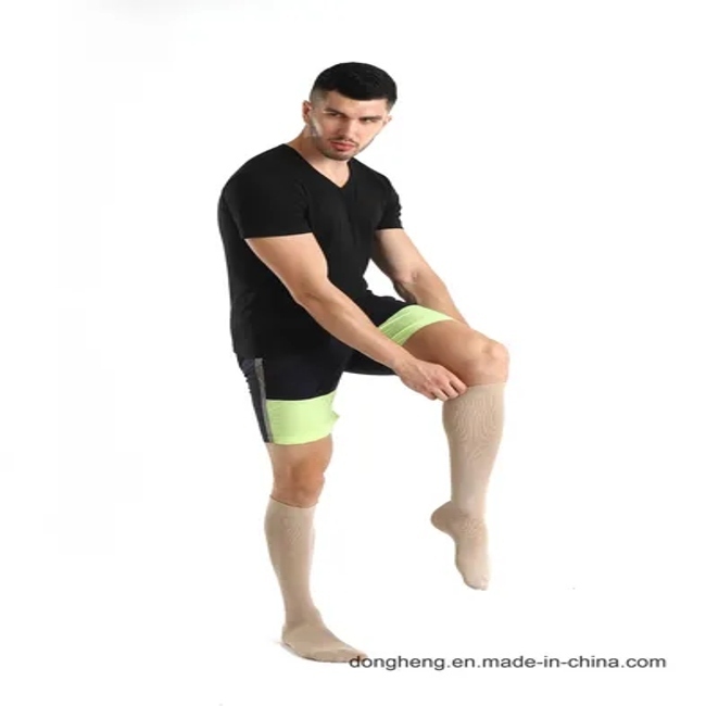 Compression Sports Wear Knee-High Pure Medical Socks for Men&Women