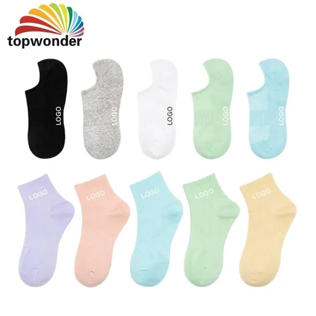 Customize All Sorts of Summer Logo Sock Basic Sock Sports Sock in Many Colors, Sizes and Material