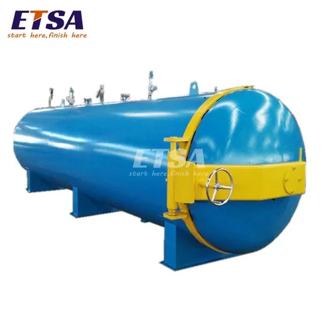 Factory Direct Autoclave Rubber Processing Machinery-Vulcanization Tank for Truck Tyres Tire Retreading