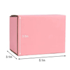 Personalised Brown Foldable Cardboard Shipping Carton Box with Tear Strip Zipper Recycled Materials for Socks Packaging Mailer