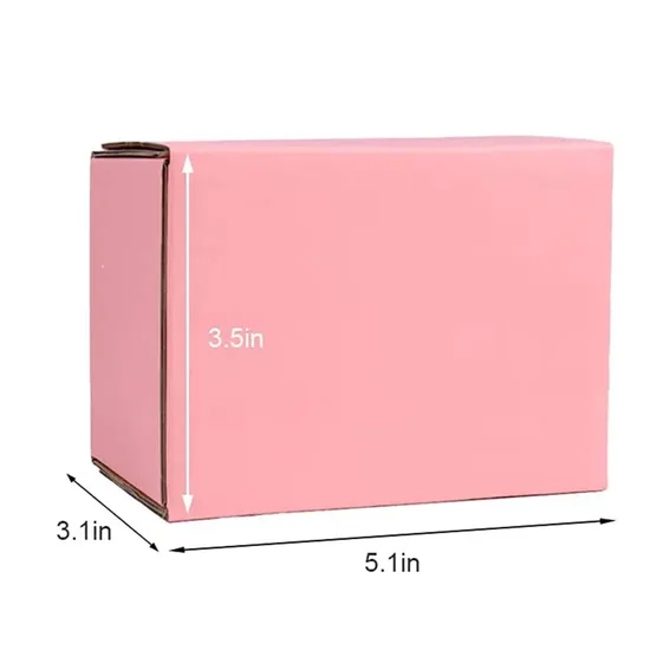 Personalised Brown Foldable Cardboard Shipping Carton Box with Tear Strip Zipper Recycled Materials for Socks Packaging Mailer
