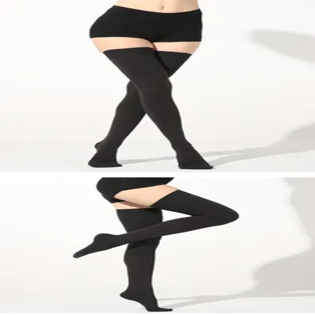 Thigh High 30-40mmhg Graduated Compression Varicose Veins Stocking Compression Sock Medical