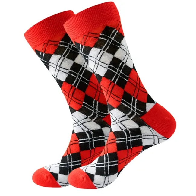 Korean Rainbow Bear Print Socks Cartoon High Quality Socks Women Cotton Socks Cute Fashion Soild Color Socks