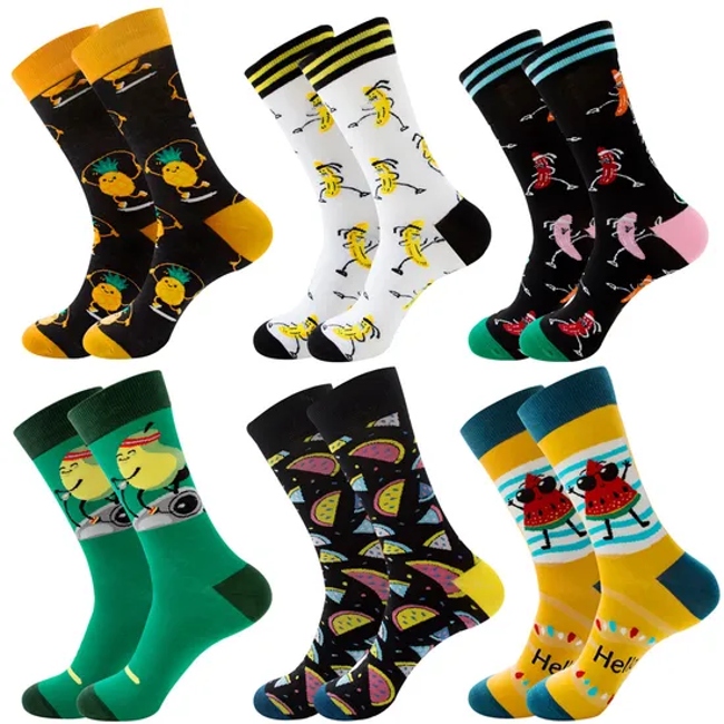 Fashion All of Pattern Cotton Anit-Bacterial Womens Mens Ankle Socks