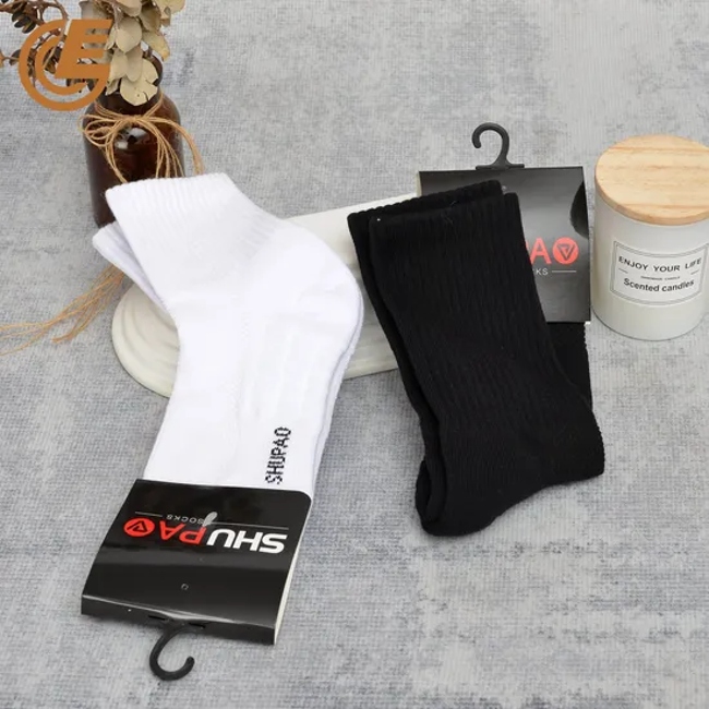 Wholesale Men′s Athletic Comfortable Cotton Sports Socks