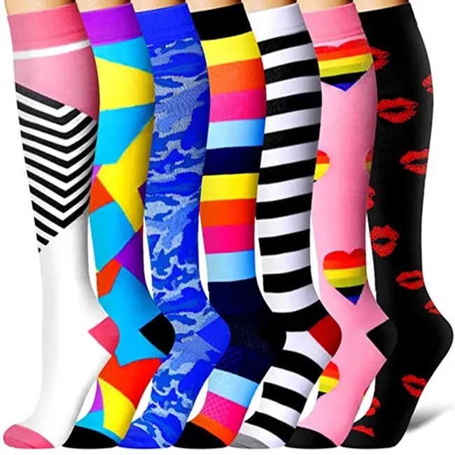 Custom Unisex Comfortable Horse Riding Socks Knee High Equestrian Socks