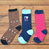 High Quality Customized Logo Cotton Solid Custom Color White Athletic Crew Socks