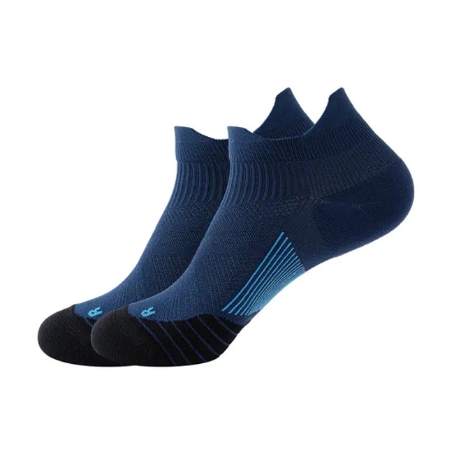Men′s and Women′s Professional Sports Shallow Mouth Fitness Running Anti Slip Sports Boat Socks