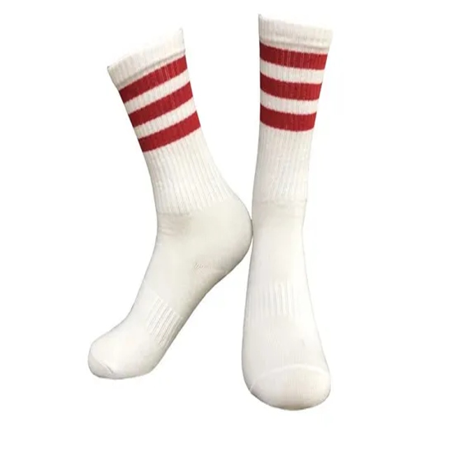 Gy9-Emp3111#Flat-Knit Polyester Yarn Gaobang Casual Sports Socks for Children