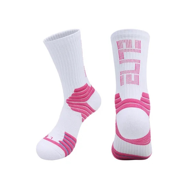 Chinese Producer Unisex Knee High Solid Sport Compression Football Socks