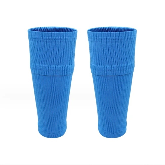Compression Socks Silk Soccer Sock Cover Invisible with Insert Pocket Long Leg Protection