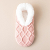 Floor Socks Winter Adults Padded Thickened Warm Shoes Socks Women′s Home Anti-Slip Warm Feet Sock Covers Lamb′s Floss Shoes Socks