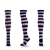 Striped Stockings Over Knee Thigh High Socks Anime Preppy Socks Multi Color