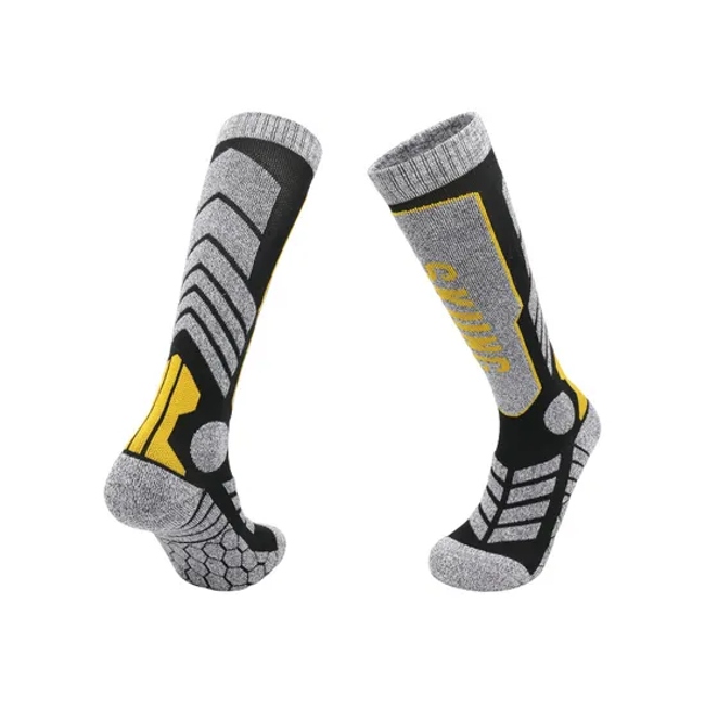 Gy9-8205# Thickened Anti-Freeze Towel Bottom Ski Socks