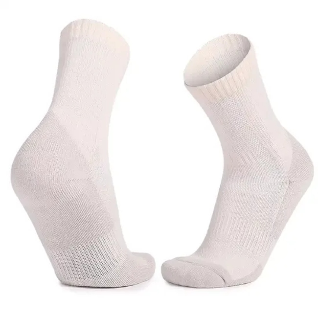 Newest Custom Logo Adult Merino Wool Moisture Wicking Outdoor Sport Socks