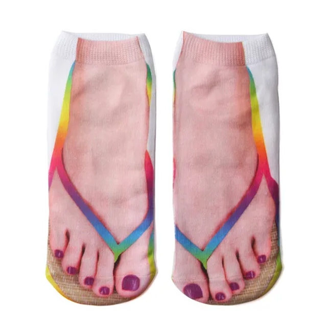 Funny Crazy Socks Unisex Cool Funky 3D Printed Patterned Socks Boys Novelty Athletic Tube Socks
