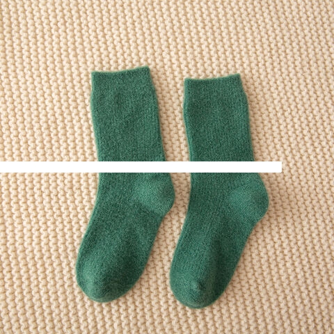Promotional price Custom sleeping socks autumn winter white velvet warmth thick towel socks boys cotton crew socks