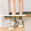 Renaissance Fall Fashion Original Design Retro Crew Socks Embossed Wind Combed Cotton Women s Socks