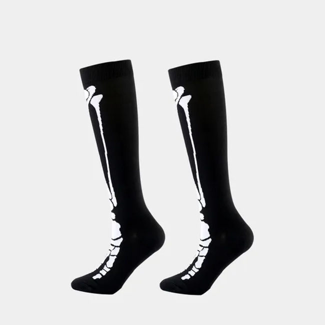 Cross-Border Halloween Funny Sports Compression Socks Leg Guard Socks Holiday Compression Socks