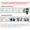 Unisex Custom Compression Women Men Wholesale Cotton High Elastic Crew Socks