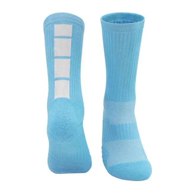 Quality Crew Fashion Grip Embroidery Women Compression Logo Print Men Designer Cotton Sport Custom Short Football Soccer Basketball Socks