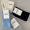 High Quality Crew Fashion Embroidery Brand Compression Logo Men Designer Wholesale Custom Socks