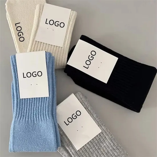 High Quality Crew Fashion Embroidery Brand Compression Logo Men Designer Wholesale Custom Socks