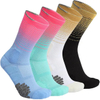 Factory OEM Rainbow Designs Basketball Socks Mens Athletic Compression Crew Ankle Socks for Basketball Running