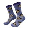 Custom Logo Man Cotton Crew Sport Socks Cushioned Terry Cotton Athletic Running Socks