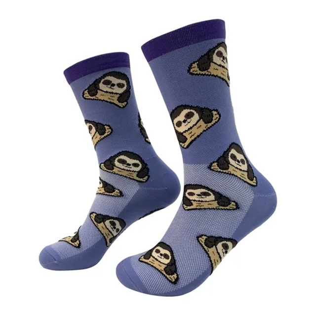 OEM Customized Colored Nylon Socks for Sports Competition Compression Cycling Socks