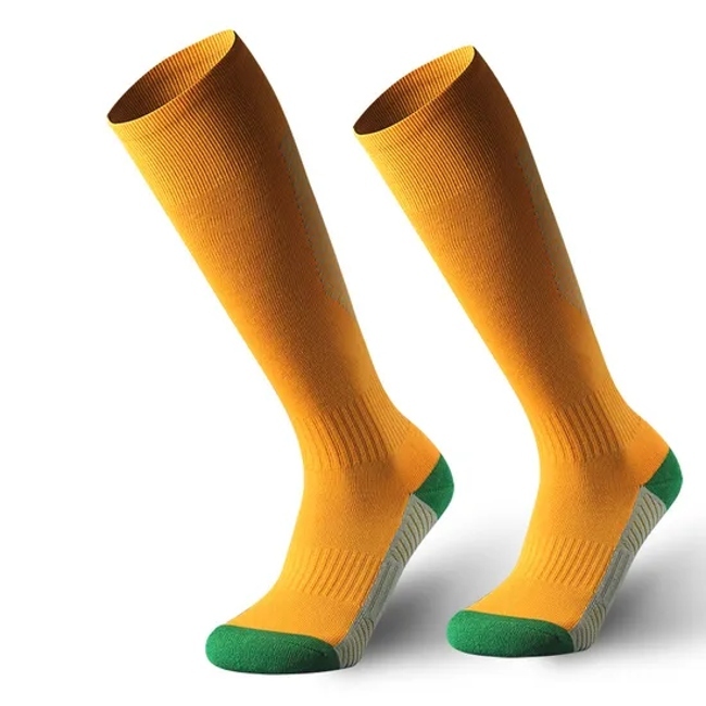 Custom Logo Adult Kids Baseball Socks Compression Sport Knee High Youth Football Socks