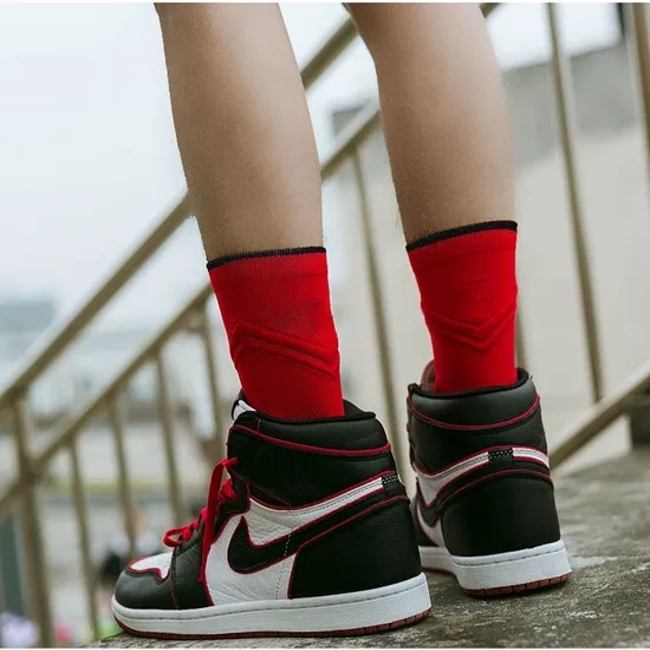 Mens Basketball Socks Cushion Athletic Long Sports Outdoor Compression 6.5-11.5