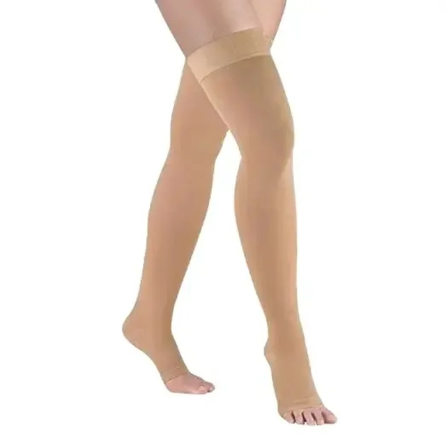 Best Quality Thigh High 20-32 Mmhg Graduated Compression Varicose Veins Stocking Compression Sock Medical