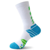 Custom Wholesale Cheap Men Sport Cotton Crew Compression Funny Fashion Jacquard Knitted Basketball Long Football Cycling Socks Manufacturer