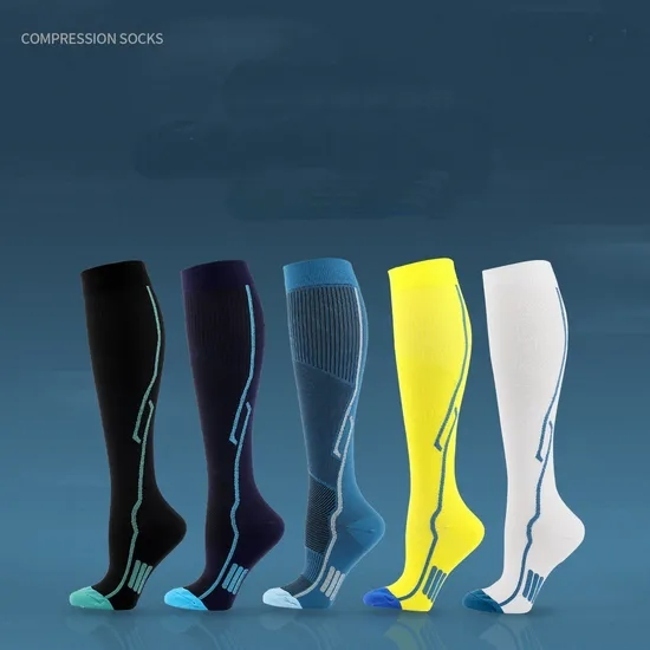 Outdoor Cycling Compression Nylon Elastic Sports Cotton Man Spot Socks