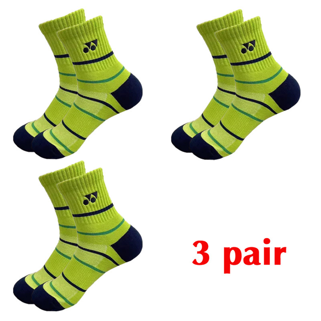 reseller New YONEX Sports Running Socks Men Women Cycling Colorful Stripes Bike Fitness Socks Badminton Yoga Breathable Socks 