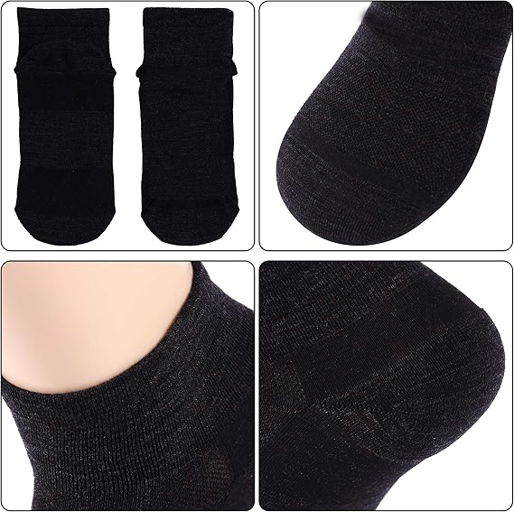 Reasonable Cost % Merino Wool Ankle Socks Men Women Merino Wool Athletic Ultra-Light Thin Running Tennis Golf Socks Moisture 