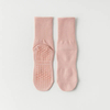 artisan crafted Solid Color Mid Calf Yoga Socks Women Anti Slip Pilates Socks Indoor Dance Trampoline Floor Training Fitness 