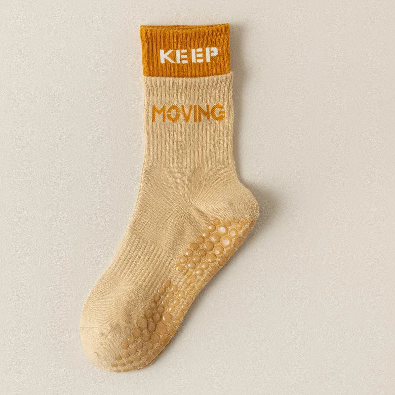 Discount Silicone Non-slip Yoga Socks Women Cotton Breathable Gym Fitness Dance Sports Socks Female Ladies Indoor Floor Pilates 