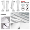 Customize by Drawing Professional Bandage Yoga Socks Non-Slip Backless Pilates Socks Women Sport Ourdoor Fitness Breathable 