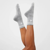 Contract Manufacturing Yoga Socks Silicone Cotton Stripe Pile Non-slip Dot Women High Quality Pilates Grip Over The Calf 