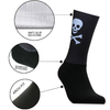 Lowest Price Socks Cycling New Skull Sports Aero Silicone Non slip Pro Outdoor New Racing Bike Socks Road Running Socks 