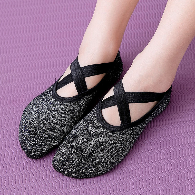 bulk purchases Women Silicone Non-slip Five Toe Pilates Socks Breathable Cotton Ankle Ladies Yoga Socks Ballet Dance Fitness 