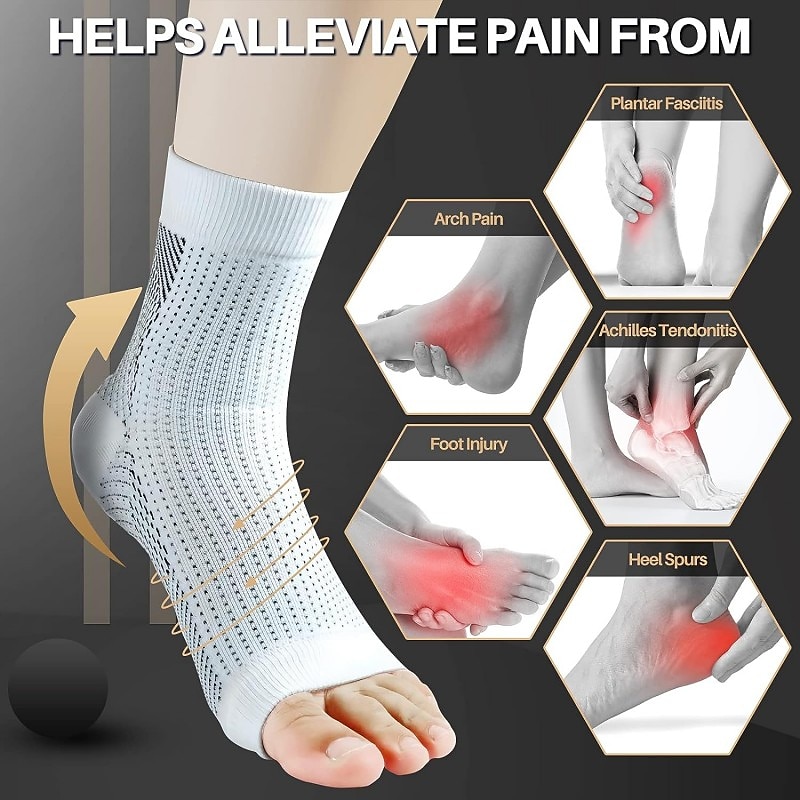 Wholesale Requirement Neuropathy Socks for WomenMen Ankle Brace SocksTendonitis Compression Socks For Pain Relief Plantar for 