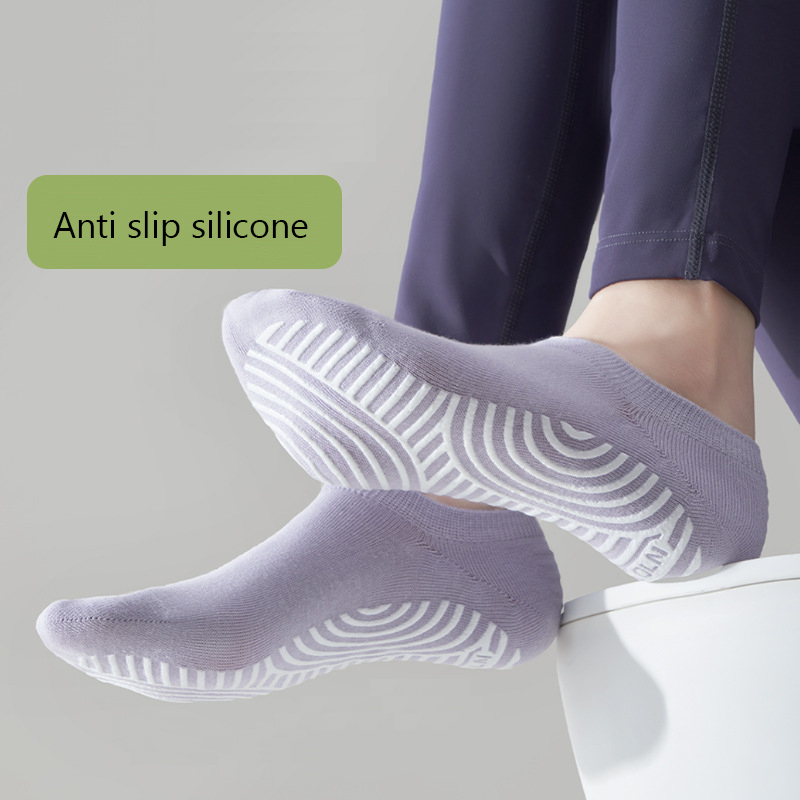 Economy Option Professional Women Yoga Socks Cotton Anti-slip Ballet Pilates Socks Women Breathable Soft Dance Indoor Sports 