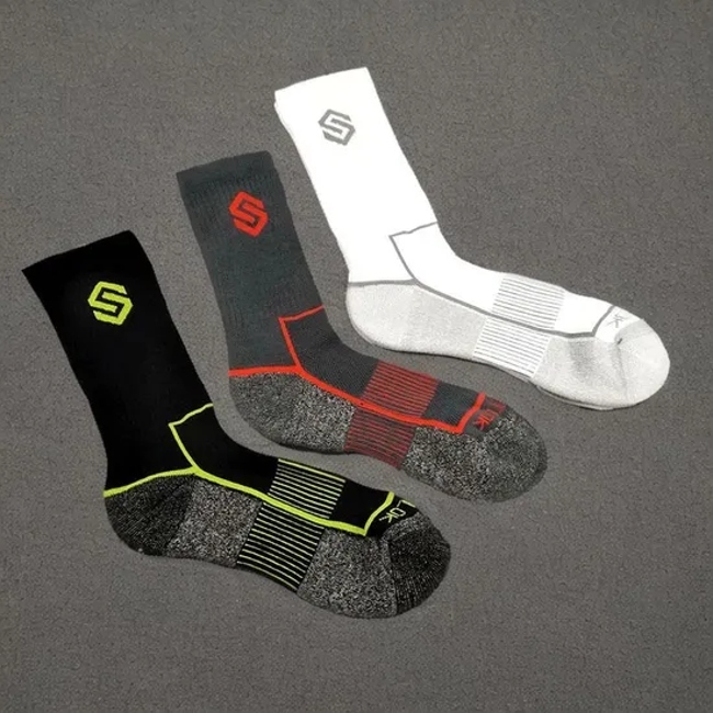 Anti Bacterial Breathable Skin-Friendly Men′s Fashion Cotton Ankle Crew Running Jogging Sports Terry Cushion Sock
