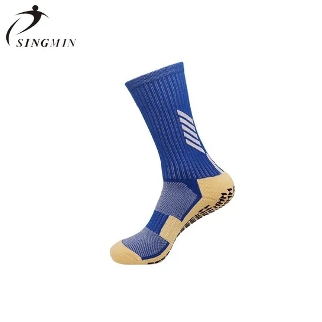 Anti-Slip Sport Socks Football Running Men Crew Non Slip Socks