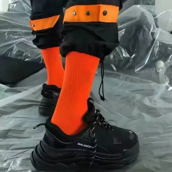 Manufacturer Design Logo Cotton Men Athletic Fashion Fast Delivery Custom Socks with Sports